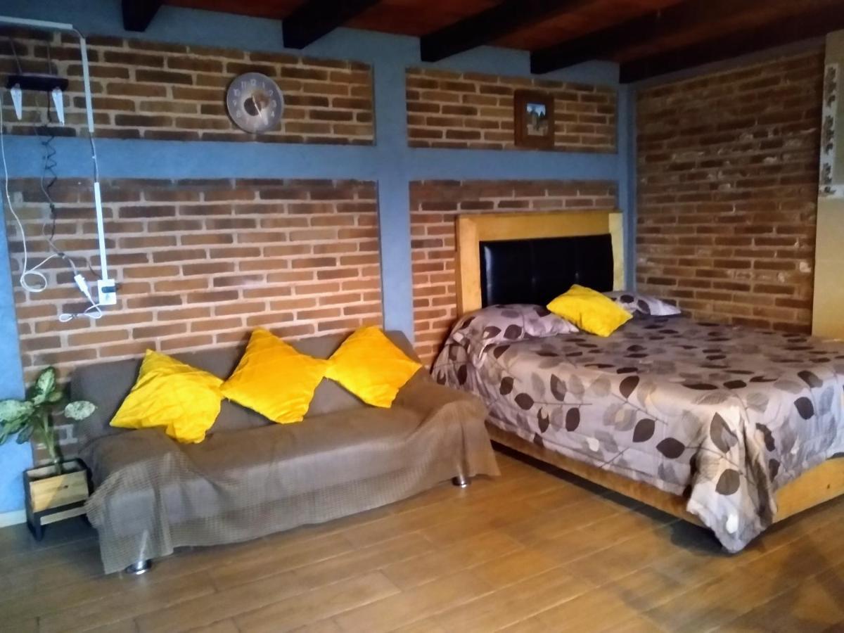 Zacatlán Cabanas Adan Y Eva Centricas Con Vista Campirano מראה חיצוני תמונה