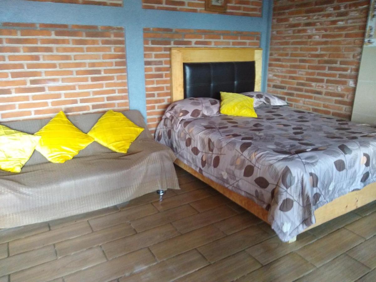 Zacatlán Cabanas Adan Y Eva Centricas Con Vista Campirano מראה חיצוני תמונה