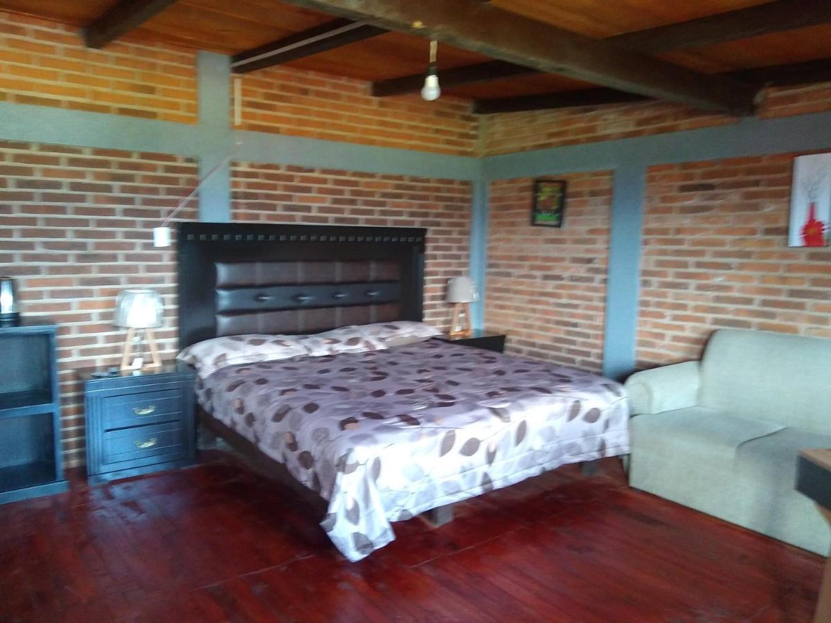 Zacatlán Cabanas Adan Y Eva Centricas Con Vista Campirano מראה חיצוני תמונה