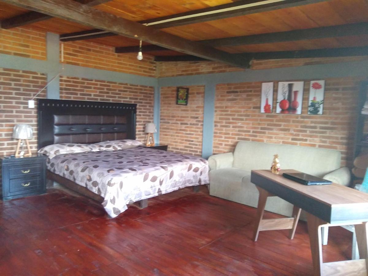 Zacatlán Cabanas Adan Y Eva Centricas Con Vista Campirano מראה חיצוני תמונה